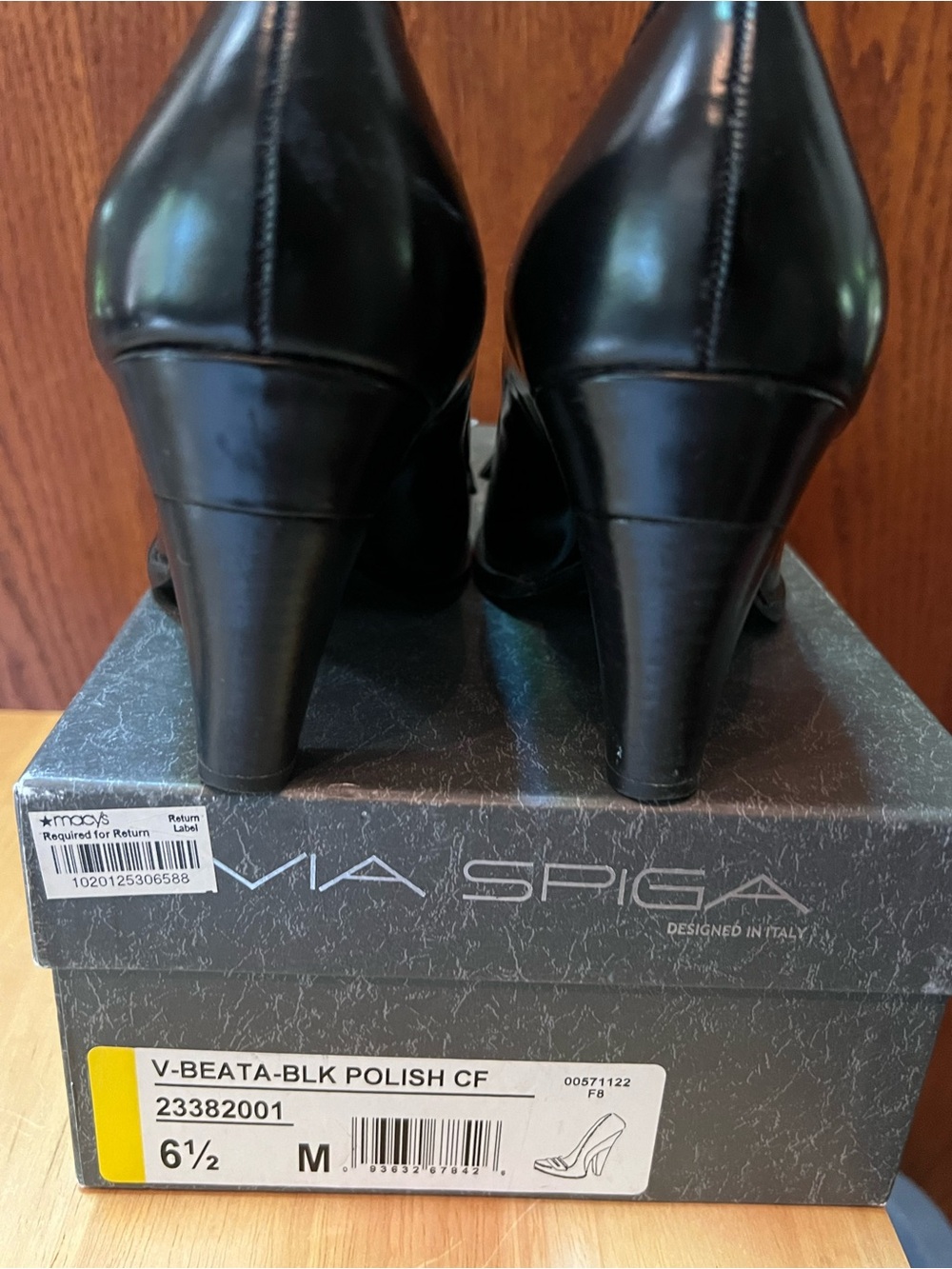 Via Spiga Black Pumps - Picture 2 of 4